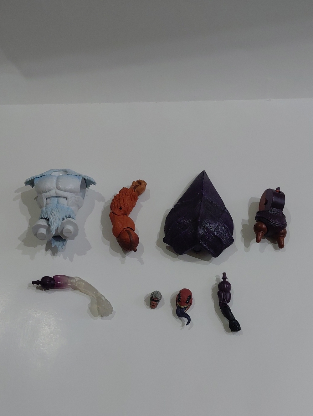 Marvels Deadpool Wave & X Force Wave Build A Figure Pieces From Several Sets.